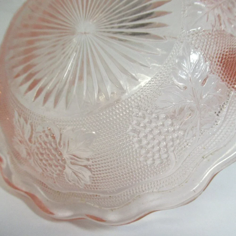 Vintage Pink Westmoreland Basket